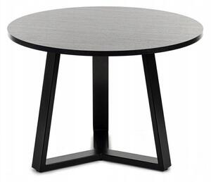 HowHomely Konferenční stolek TRILEG 48x70 cm černá DD0165