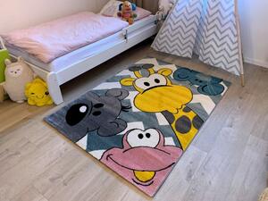 Vopi | Dětský koberec Kiddo A1084 multi - 80 x 150 cm