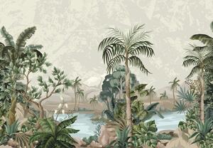 Fototapeta - Krajina džungle (245x170 cm)