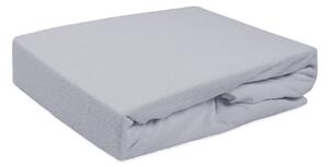 FROTÉ PROSTĚRADLO 024 70X140 CM ŠEDÁ