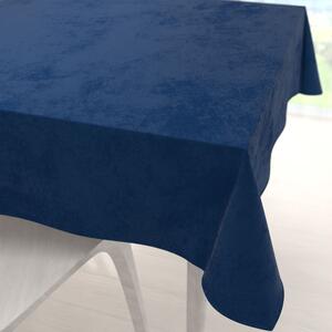 Biante Sametový čtvercový ubrus Velvet Premium SVP-036 Námořnická modrá 80x80 cm
