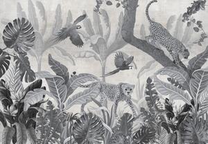 Fototapeta - Gepardi v jungli (245x170 cm)