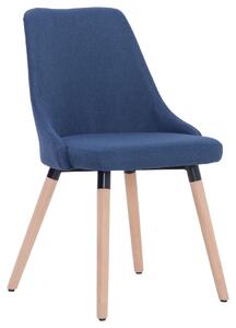 Jídelní židle Austin - 2 ks - textil | modré