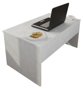 KILLI výsuvný konferenční stolek, bílý