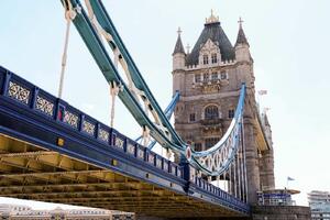 DIMEX | Vliesová fototapeta Tower Bridge Londýn MS-5-0680 | 375 x 250 cm| modrá, šedá