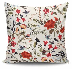 ASIR Dekorační polštářek KVĚTY 43 cm bavlna/polyester