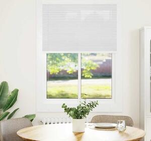 VidaXL Plisovaná roleta 90x100 cm Šířka látky 89,4 cm [4015175] Barva: Bílá