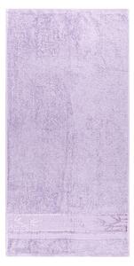 Sada Bamboo Premium osuška a ručník světle fialová, 70 x 140 cm, 50 x 100 cm
