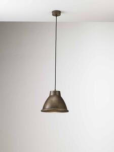 Il Fanale 269.12.FF Loft, industriální závěsné svítidlo ze železa, 1x46W, prům. 30cm