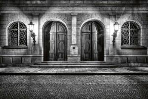 DIMEX | Vliesová fototapeta Mnichov v noci MS-5-0802 | 375 x 250 cm| bílá, černá, šedá