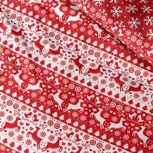 Bavlněné ložní povlečení Vánoční poezie - 100% bavlna - 70 x 90 cm + 140 x 200 cm
