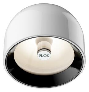 Flos F9550009 Wan C/W, designové svítidlo, 1x33W, bílá, černý + zelený kroužek, čiré sklo, prům.11,5cm