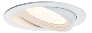 Paulmann 92602 Premium Line Albina, výklopná bodovka v bílé úpravě, 1x7,2W LED, prům. 12,5cm