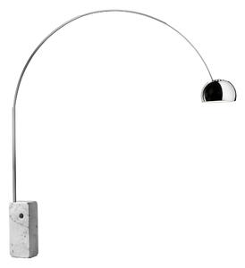 Flos F0300000 Arco, designová stojací lampa s vypínačem, 1x70cm, 232cm