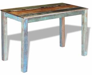 Jídelní stůl z masivního recyklovaného dřeva | 115x60x76 cm