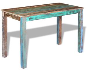 Jídelní stůl z masivního recyklovaného dřeva | 115x60x76 cm