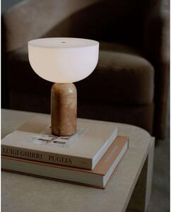 New Works - Kizu Portable Stolní Lampa Breccia Pernice Marble - Lampemesteren