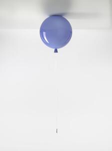 Brokis PC877 Memory, stropní svítící balonek z modrého skla, 1x15W, prům. 30cm