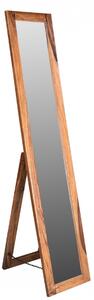 MONTREAL Zrcadlo 175x35 cm, hnědá, palisandr