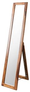 MONTREAL Zrcadlo 175x35 cm, hnědá, palisandr
