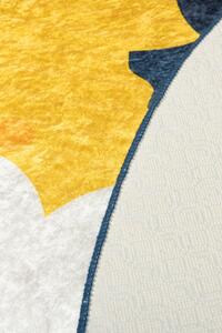 Conceptum Hypnose Kusový koberec Moon, Vícebarevná, 140 cm KRUH