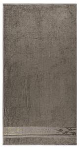 Osuška Bamboo Premium šedá, 70 x 140 cm