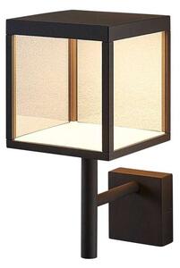 Lucande - Cube LED Venkovní Nástěnné Svítidlo Graphite - Lampemesteren