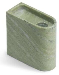 Northern - Monolith Candle Holder Low Mixed Green Marble - Lampemesteren