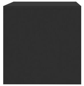 TV stolek Basic - 80x40x40 cm | černý s vysokým leskem