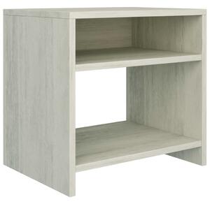 Noční stolek - dřevotříska - betonově šedý | 40x30x40 cm