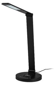 Livarno home Stolní LED lampa s indukčním nabíjením (černá) (100398085002)