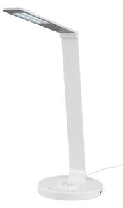 Livarno home Stolní LED lampa s indukčním nabíjením (bílá) (100398085001)