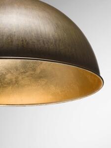 Il Fanale 251.04.O96 Galileo, závěsné svítidlo z mosazi, vnitřní zlatá úprava, 1x150W, prům. 60cm