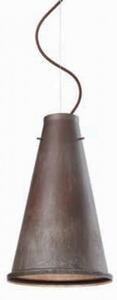 Il Fanale 256.03.FF Khonus, mosazné svítidlo pro zavěšení, 1x100W, prům.27cm, výška 42cm