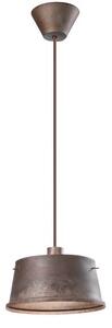 Il Fanale 256.01.FF Khonus, mosazné svítidlo pro zavěšení, 1x100W, prům.30cm, výška 16cm