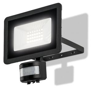 Livarno® Venkovní LED reflektor s pohybovým senzorem (černá) (100400738001)