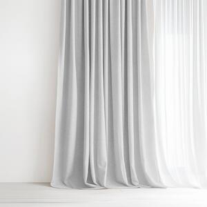 Goldea dekorační exkluzivní závěs - stříbrný se třpytkami 220x135 cm