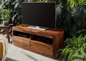 MONTREAL TV stolek 128x50 cm, hnědá, palisandr