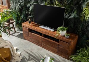 MONTREAL TV stolek II. 178x58 cm, hnědá, palisandr