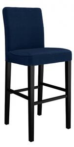 Čalouněná barová židle s opěradlem ST95, Barva křesla: přírodní, Potah: Magic Velvet 2225 Mirjan24 5903211143977