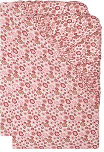 Livarno® Sada žerzejových napínacích prostěradel, 90–100 x 200 cm, 2dílná, květiny (800013822)
