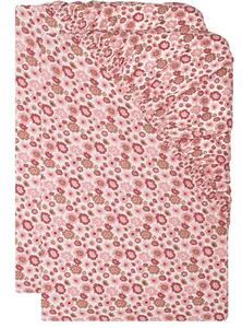Livarno® Sada žerzejových napínacích prostěradel, 90–100 x 200 cm, 2dílná, květiny (800013822)