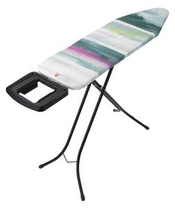 Brabantia žehlicí prkno B - pevná odkládací plocha pro žehličky, černý rám 22mm, Morning Breeze