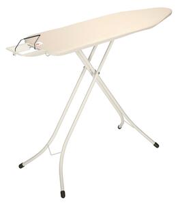 Brabantia žehlicí prkno B - odkládací plocha pro žehličky, bílý rám 22mm, ecru