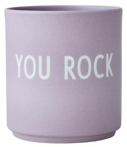 Porcelánový hrneček You Rock Lavender 300 ml
