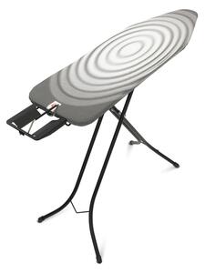 Brabantia žehlicí prkno B - odkládací plocha pro žehličky, černý rám 22mm, Titan Oval