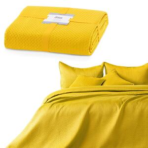 FLHF Přehoz na postel Carmen, medově žlutá Rozměr: 170x210