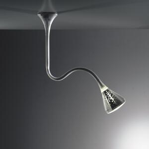 Artemide 0672W10A Pipe sospensione, flexibilní závěsné svítidlo, 30W LED 2700K stmívatelné, délka: 138cm