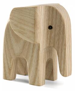 Dřevěný slon Elephant Natural Ash
