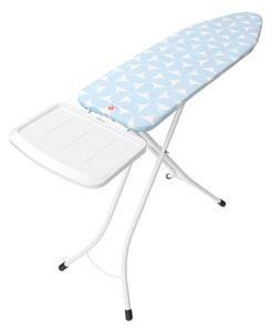 Brabantia žehlicí prkno B, 124x38cm, pevný držák pro parní jednotku, bílý rám 25mm, Fresh Breeze